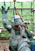 Nagasaki Statue of Peace gets facelift